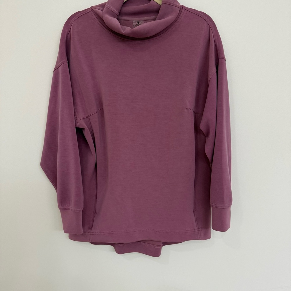 Danskin Mauve Cowl-Neck Pullover Sweater Women’s size Large #168